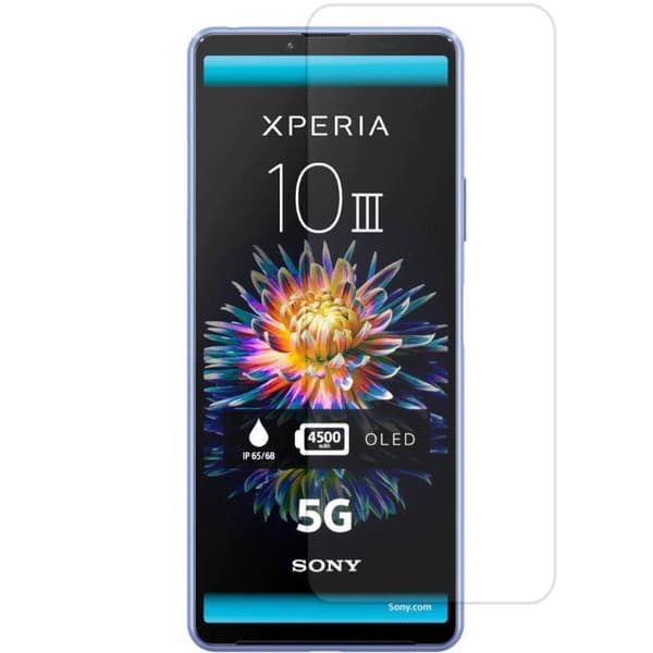 2-Pak Sony Xperia 10 III Skærmbeskytter i Hærdet Glas 0,3mm
