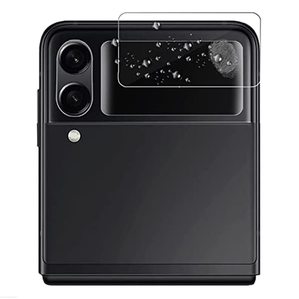 3-PACK 1Set Skärmskydd (Baksida) Kameralinsskydd Galaxy Z Flip 3