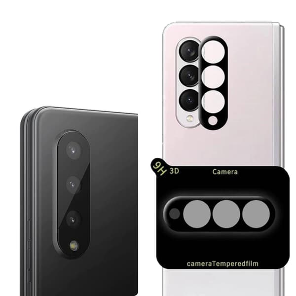 2-PACK Kameralinsskydd 2.5D HD Samsung Galaxy Z Fold 3
