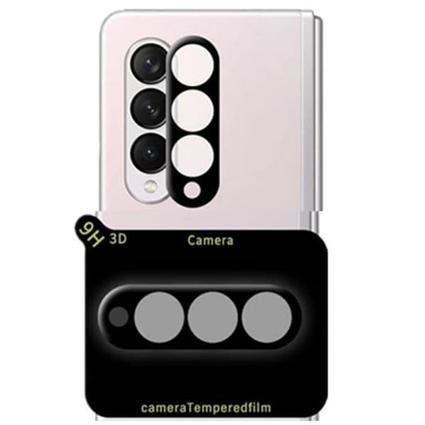 2-PACK Kameralinsskydd 2.5D HD Samsung Galaxy Z Fold 3