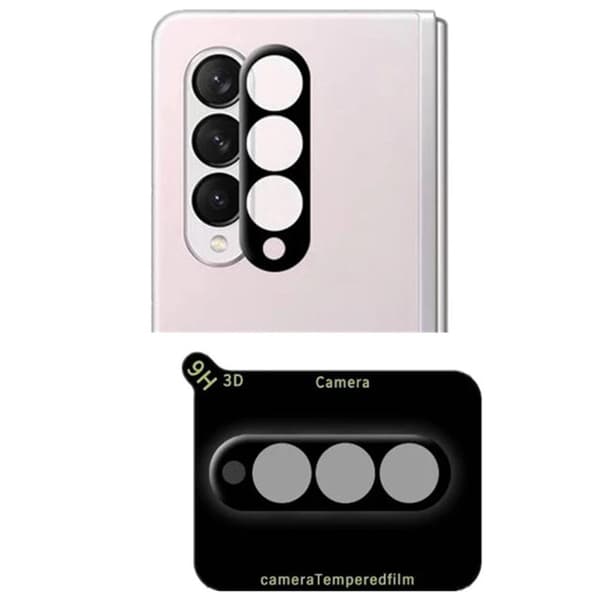 2-PACK Kameralinsskydd 2.5D HD Samsung Galaxy Z Fold 3