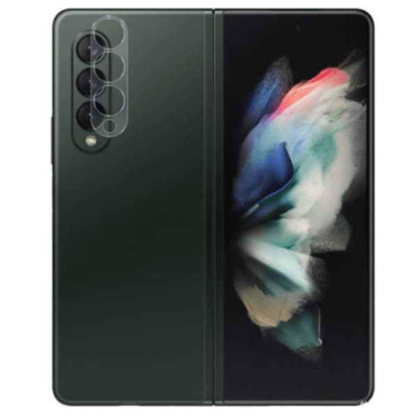2-PACK Samsung Galaxy Z Fold 3 Kameralinsskydd Standard HD