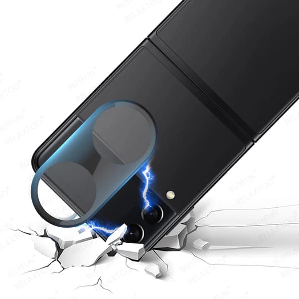 2-PACK Samsung Galaxy Z Flip 3 Kameralinsskydd 2.5D HD