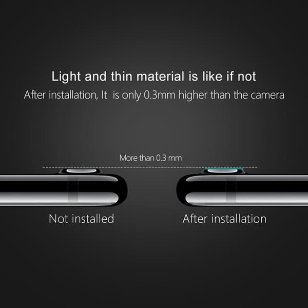 iPhone 8 Plus Kameralinsskydd Standard HD