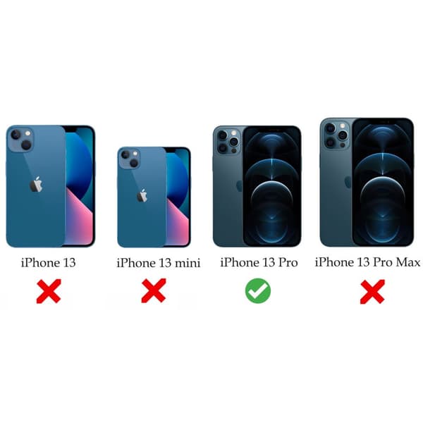 iPhone 13 Pro - Privacy Temperoitu Näytönsuoja Lasi