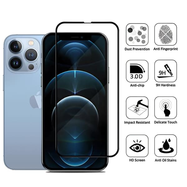 iPhone 13 Pro - Temperoitu Näytönsuoja Lasi