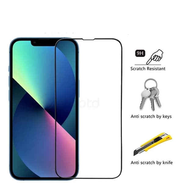 2-PACK iPhone 13 Skärmskydd 2.5D HD 0,3mm