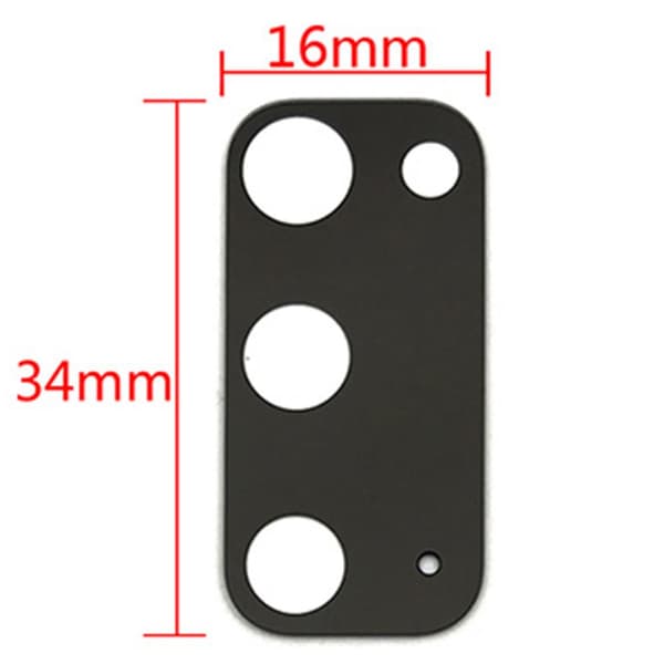 3-PACK Galaxy S20 FE 2.5D HD Kameralinsskydd
