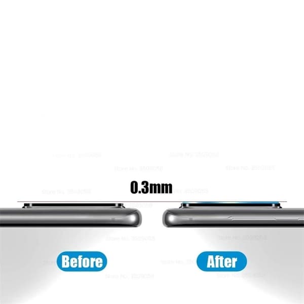 3-PACK Redmi Note 10S Kameralinsskydd Standard HD