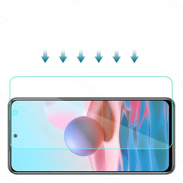 3-PACK Redmi Note 10S Standard Skärmskydd HD 0,3mm