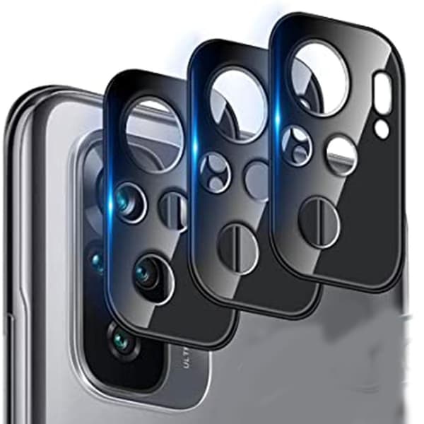 2-PACK Redmi Note 10S 2.5D HD Kameralinsskydd