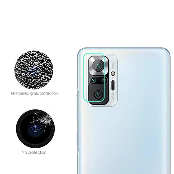 2-PACK Skärmskydd + Kameralinsskydd HD 0,3mm Redmi Note 10S