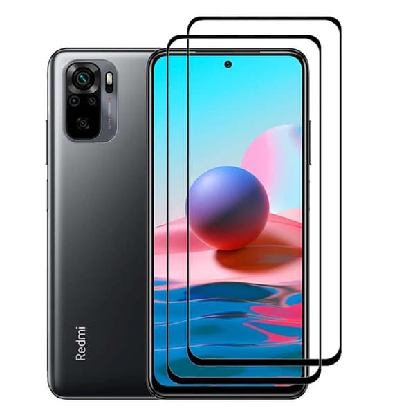 2-PACK Xiaomi Redmi Note 10S Skärmskydd 2.5D HD 0,3mm