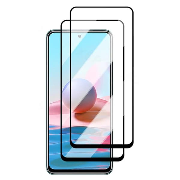 2-PACK Xiaomi Redmi Note 10S Skärmskydd 2.5D HD 0,3mm