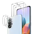 Miniatyrbild 3 av 11: Redmi Note 10S Skärmskydd + Kameralinsskydd HD 0,3mm