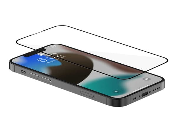 Moshi AirFoil Pro, Apple, iPhone 13 Mini, Iskunkestävä, Naarmuuntumisenkestävä, Putoamisenkestävä, Iskunkestävä, Musta, 1 kpl