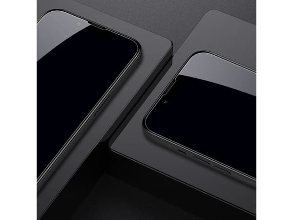 Nillkin Nillkin Nillkin Cp + Pro Ultra Thin Full Screen karkaistu lasi 0,2 Mm kehys 9H Iphone 13 Pro Max Musta Musta