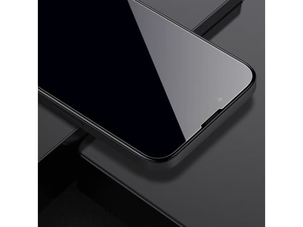 Nillkin Nillkin Nillkin Cp + Pro Ultra Thin Full Screen karkaistu lasi 0,2 Mm kehys 9H Iphone 13 Pro Max Musta Musta