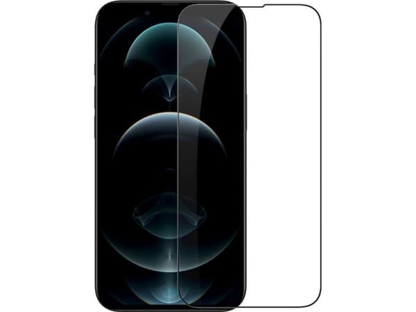 Nillkin Nillkin Nillkin Cp + Pro Ultra Thin Full Screen karkaistu lasi 0,2 Mm kehys 9H Iphone 13 Pro Max Musta Musta