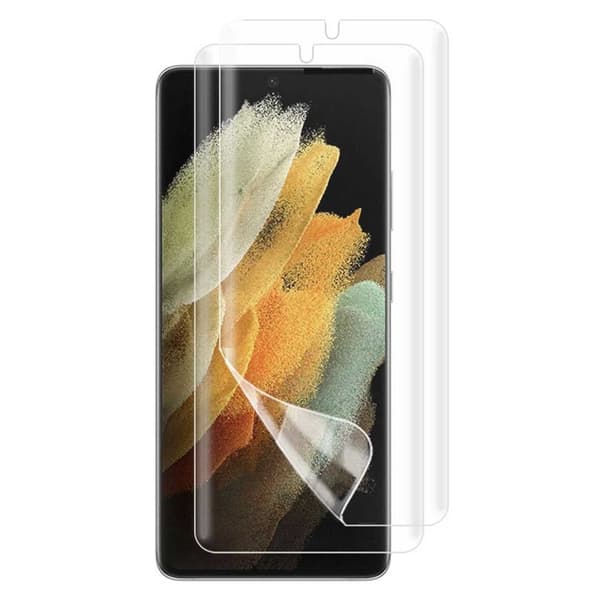 2-Pack Samsung Galaxy S21 Skärmskydd Displayskydd