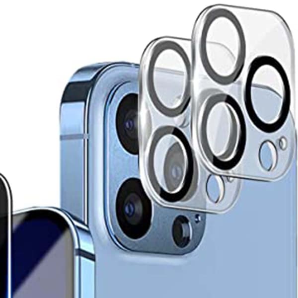 3-PACK Kameralinsskydd 2.5D HD iPhone 13 Pro