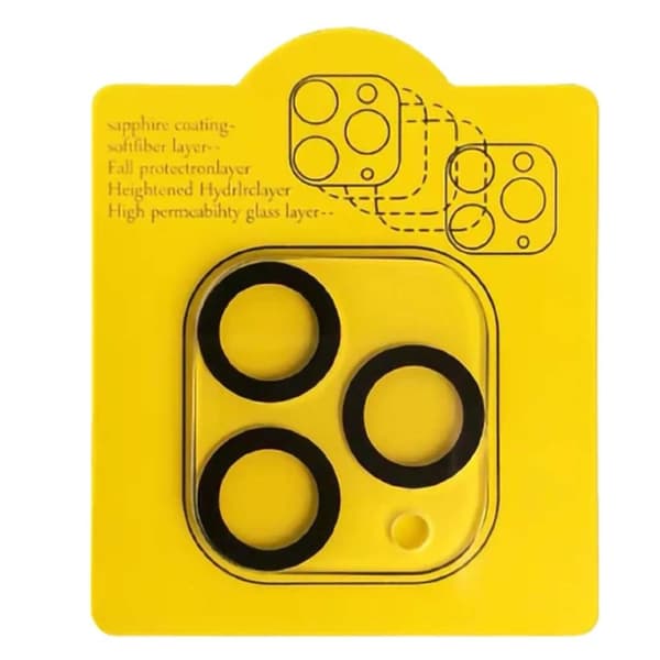 3-PACK Kameralinsskydd 2.5D HD iPhone 13 Pro