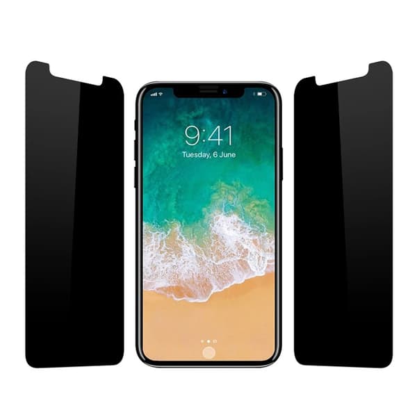 2-PACK iPhone 13 Mini Skärmskydd Anti-Spy 0,3mm