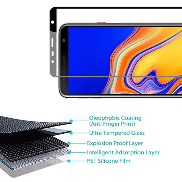 3-PACK Galaxy J4+ Skärmskydd 2.5D HD 0,3mm