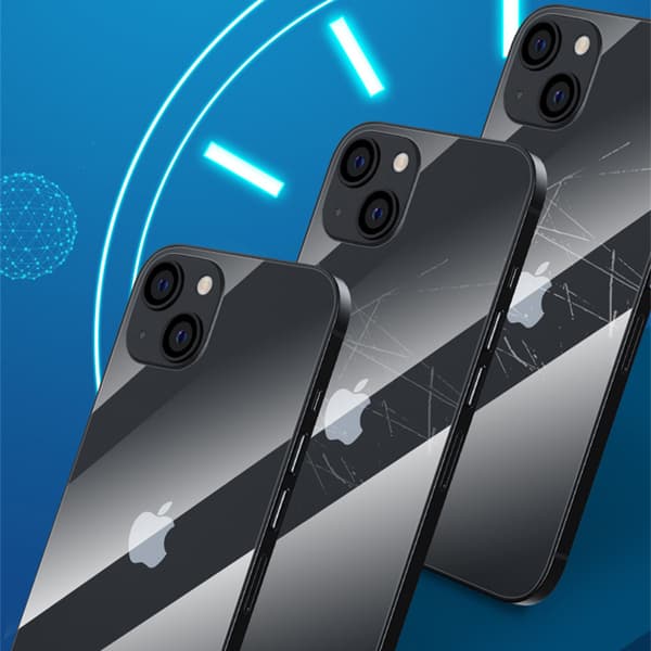 2-PACK iPhone 13 Mini Baksida Hydrogel Skärmskydd 0,3mm