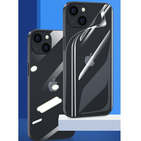 2-PACK iPhone 13 Mini Baksida Hydrogel Skärmskydd 0,3mm