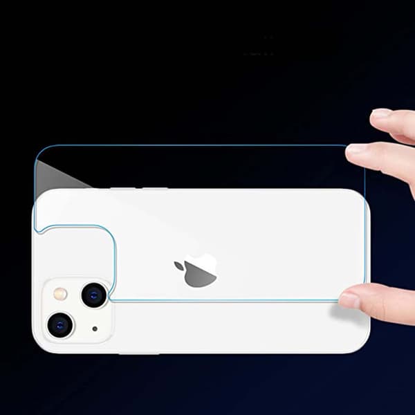 3-PACK iPhone 13 Mini Skärmskydd Baksida 0,3mm