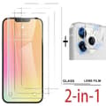 Miniatyrbild 2 av 11: 2-PACK 3-in-1 iPhone 13 Pro Fram- & Baksida + Kameralinsskydd