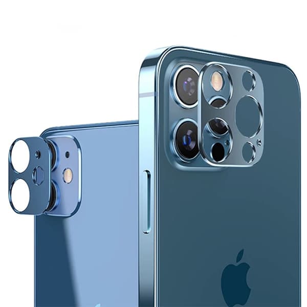 iPhone 12 Aluminiumlegeringsram Kameralinsskydd