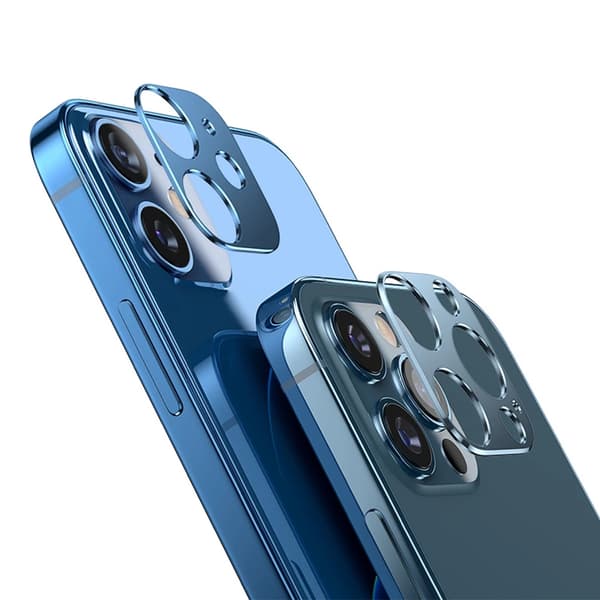 iPhone 12 Aluminiumlegeringsram Kameralinsskydd