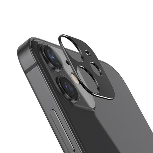 iPhone 12 Aluminiumlegeringsram Kameralinsskydd