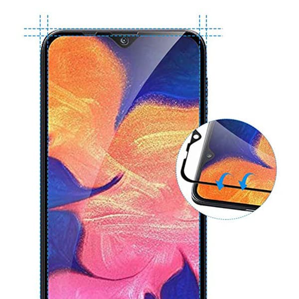 2-PACK Skärmskydd 2.5D HD 0,3mm Samsung Galaxy A10