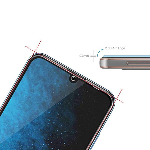 Honor 10 Lite Skärmskydd 2.5D HD 0,3mm
