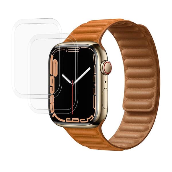 Apple Watch Series 7 45mm IMAK Heltäckande härdat glas 2-pack