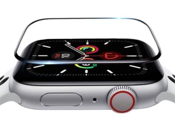 MyScreen Protector Szkło Hybrydowe APPLE WATCH 4 / 5 44MM MyScreen Diamond Hybrid Glass Edge 3D svart