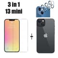 Miniatyrbild 1 av 11: 3-in-1 iPhone 13 Mini Fram- & Baksida + Kameralinsskydd