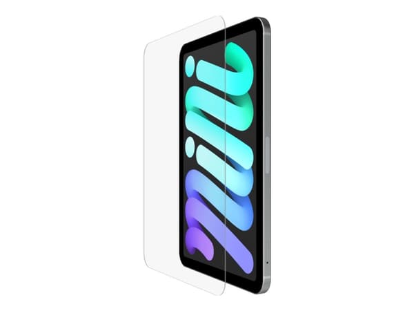 Belkin ScreenForce - Skjermbeskyttelse for nettbrett - glass - for Apple iPad mini (6. generasjon)