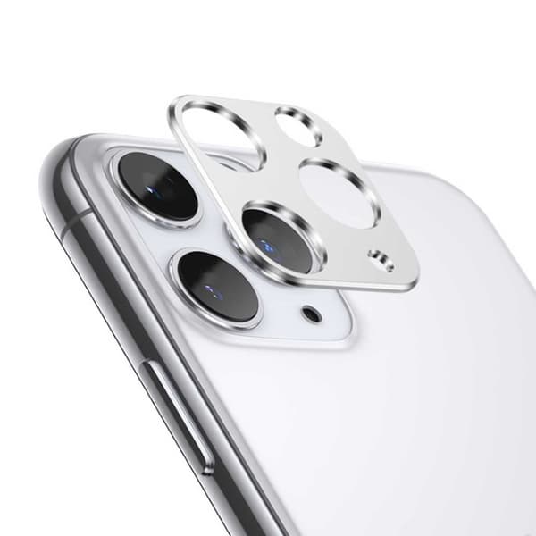 iPhone 12 Pro Linsskydd Skydd för Kameralins Silver