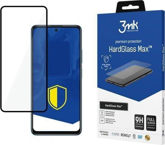 3MK Härdat glas 3MK HardGlass Max POCO M4 Pro 5G svart