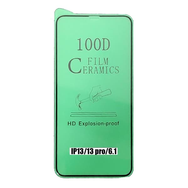 3-PACK iPhone 13 Pro Keramiskt Skärmskydd HD 0,3mm