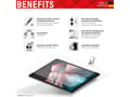 Miniatyrbilde 3 av 5: DISPLEX Tablet Glass - Skjermbeskyttelse for nettbrett - glass - 10.2" - for Apple 10.2-inch iPad; 10.5-inch iPad Air (3. generasjon)