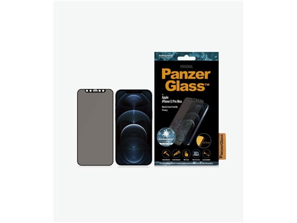 PanzerGlass P2712, Apple, Apple - iPhone 12 Pro Max, Asennus kuivana, Naarmuuntumisenkestävä, Iskunkestävä, Antibakteerinen, Läpinäkyvä, 1 kpl