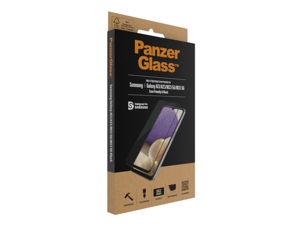 PanzerGlass™ | Skjermbeskytter - Ultra-Wide Fit | Samsung® Galaxy A13/A23/M23 5G/M33 5G