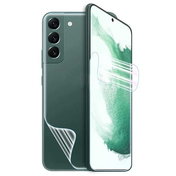 2-Pack Galaxy S21 Displayfilm + Skyddsfilm för Baksida