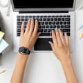 Pikkukuva 8 / 8: Apple Watch 7 8 41mm Skal med Skärmskydd i Härdat Glas - Svart