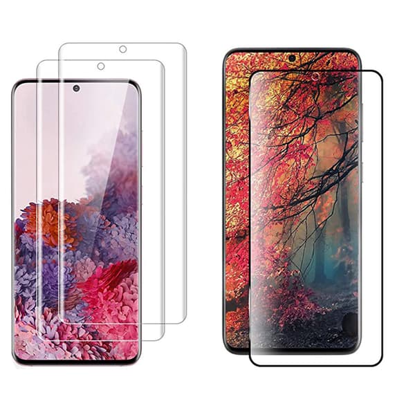 2-PACK Samsung Galaxy S22 Ultra Mjukt Skärmskydd PET 0,2mm